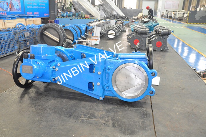 ductile iron knife gate valve