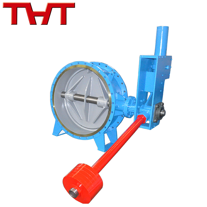 slow close hydraulic control check butterfly valve