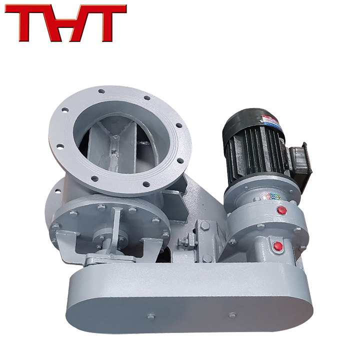 rotary star type discharging valve