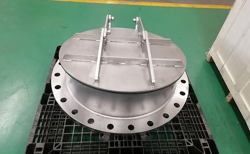 welded flap valve