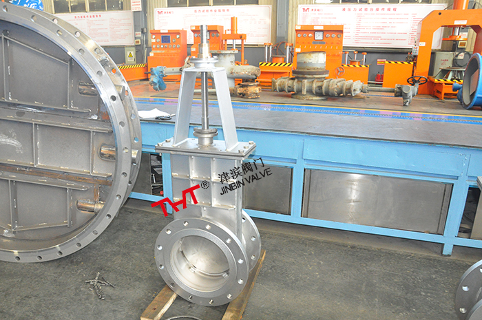 Ss304 Flange Slide Gate Valve With Handwheel