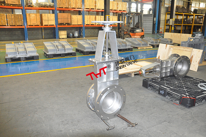 Ss304 Flange Slide Gate Valve With Handwheel