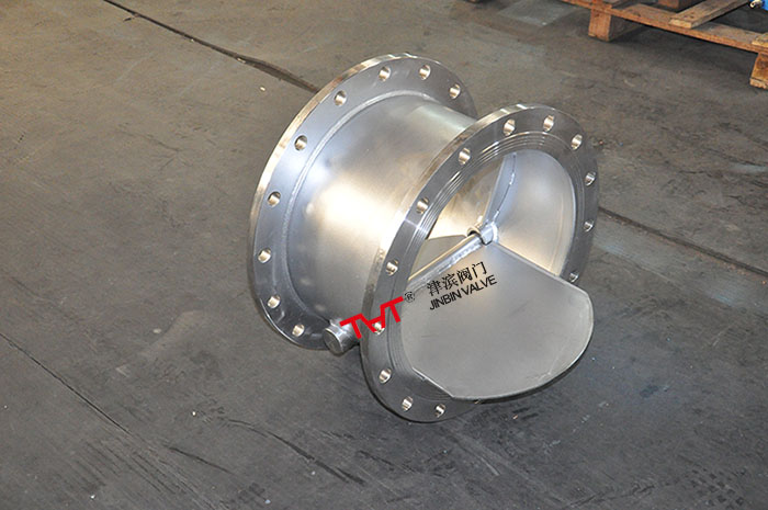 one way check butterfly damper valve