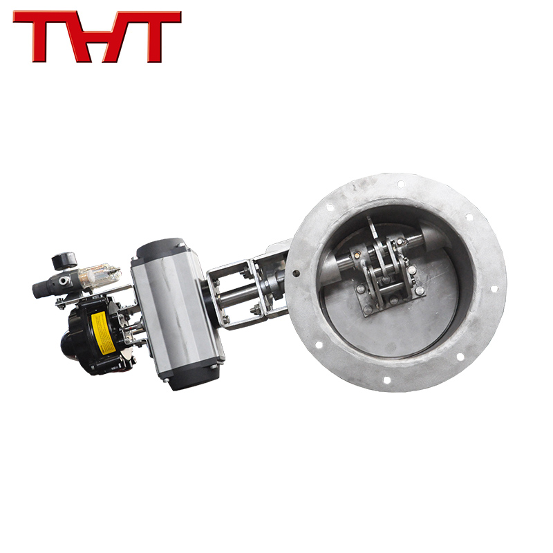 three-lever type damper butterfly valve