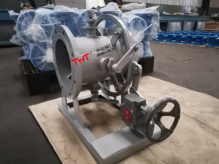 fan shaped radial vane louver damper valve