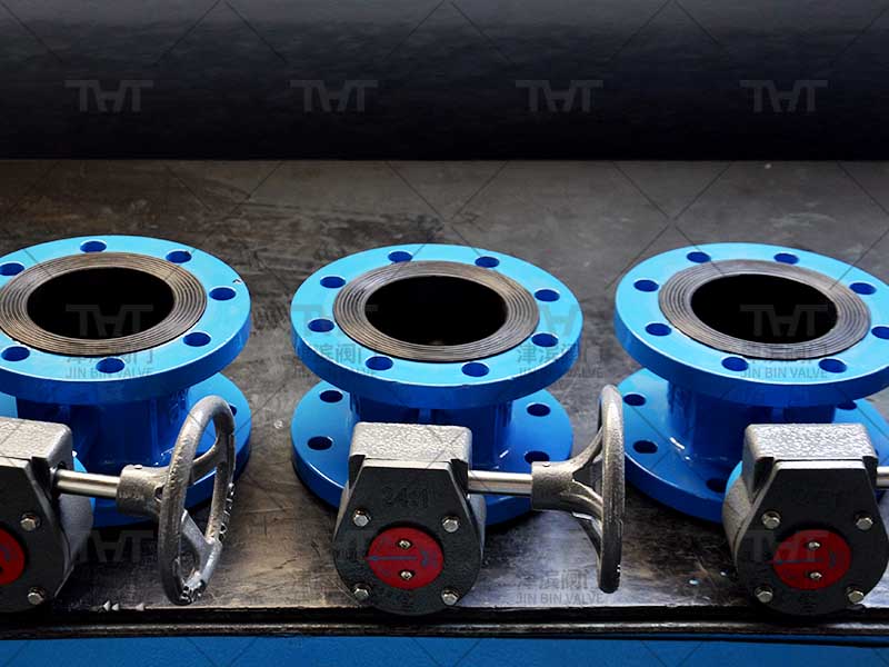 Rubber seal butterfly valve