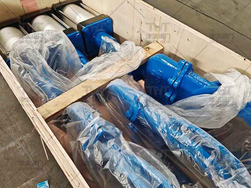 pneumatic knife gate valves