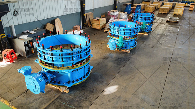 Flanged butterfly valve