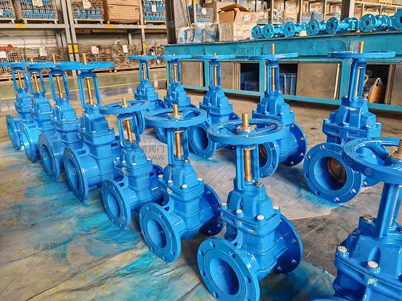 flanged gate valve