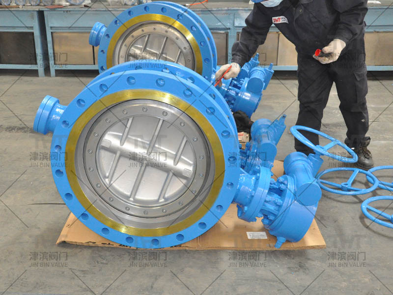 china triple eccentric butterfly valves