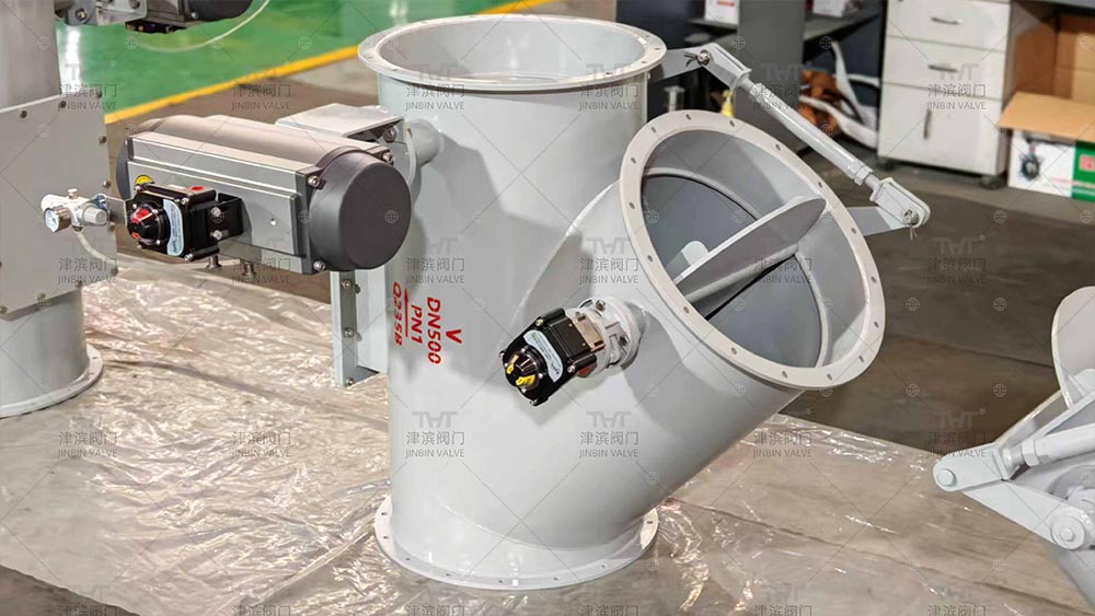 pneumatic damper valve