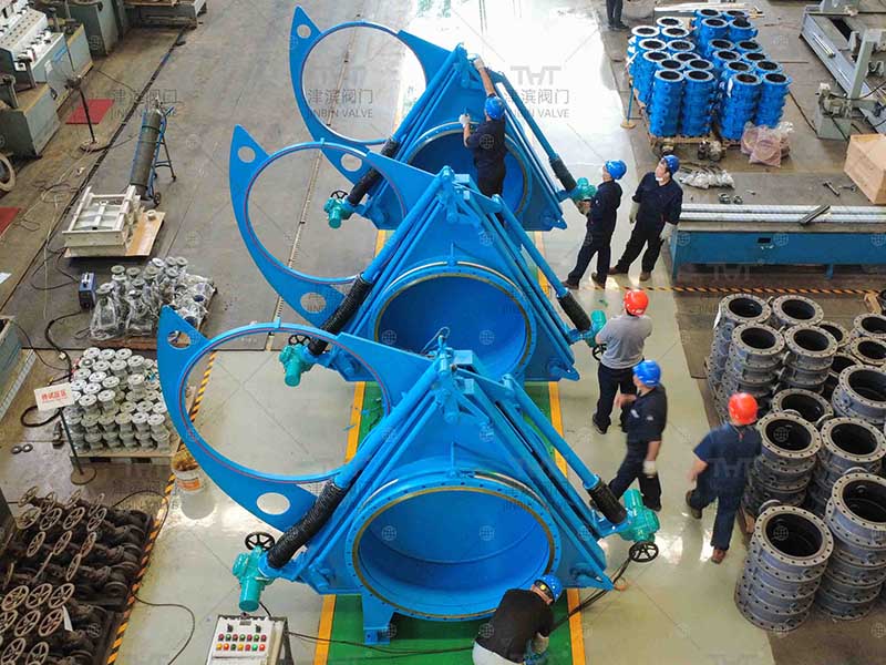 blind plate valve