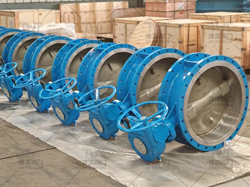 double flange butterfly valve