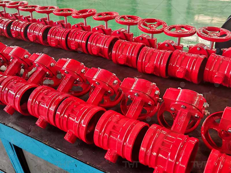 grooved butterfly valve grooved butterfly valve