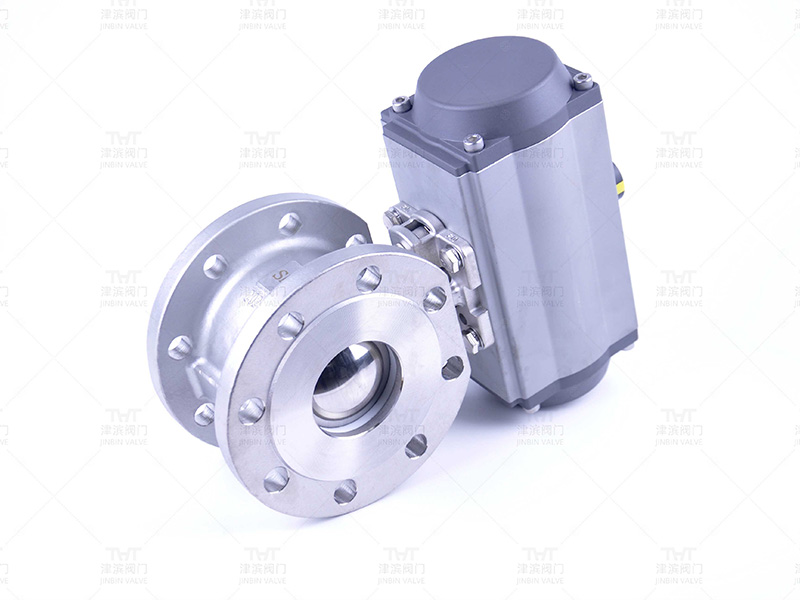 flange type ball valve
