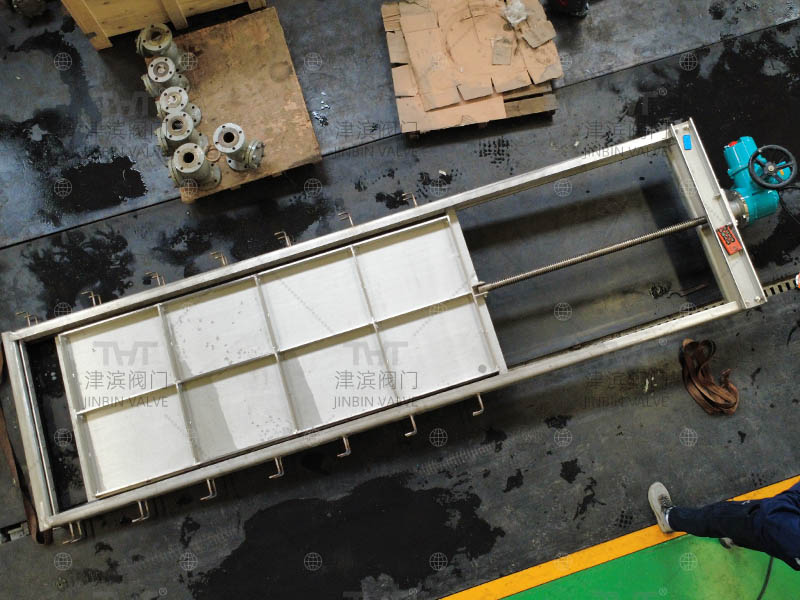 channel mounted penstock gate valve