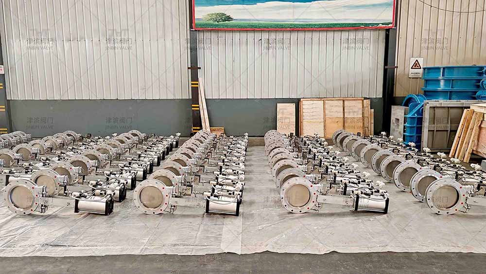 pneumatic slide gate valve