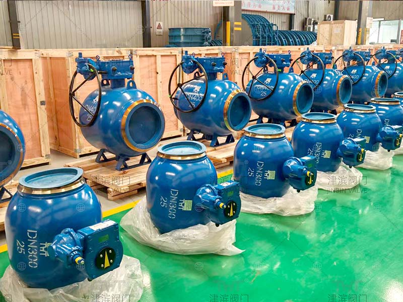 Welded ball valves are being sent to Belarus