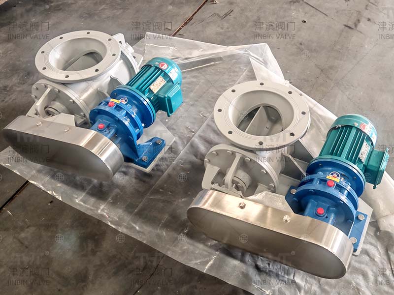 Rotary discharge valve