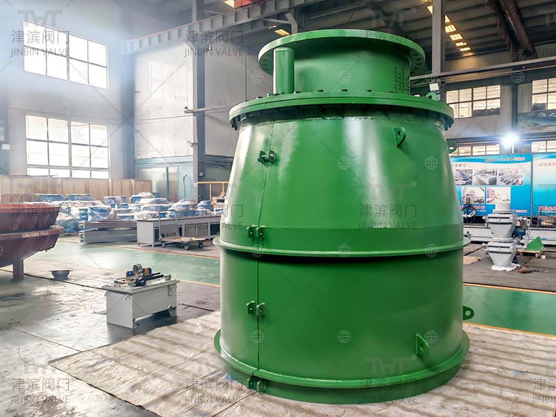 صمام مخروطي DN1200 جاهز للشحن