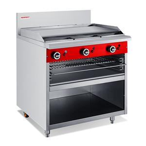 900mm Gas Commercial Griddle Toaster