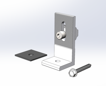 solar L foot bracket