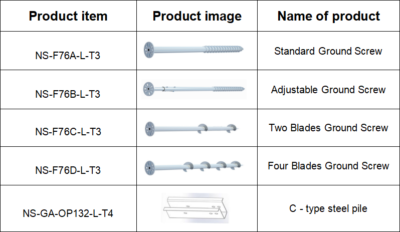 Solar Ground Screws