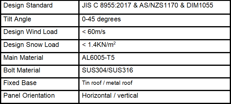 solar racking system