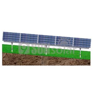 Système de montage au sol de pente solaire