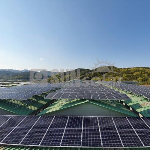 Sistema de montagem de telhado solar em telhado de zinco (estilo coreano)