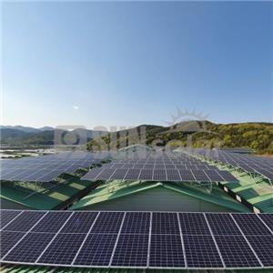 Système de montage de toit solaire sur toit en étain (style coréen)