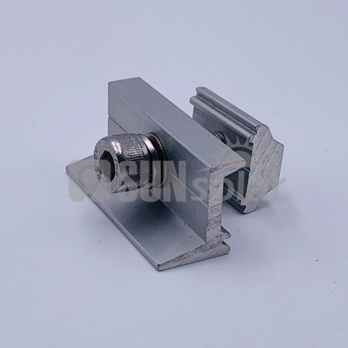 Aluminium Solar Mounting KCR Rail Clamp