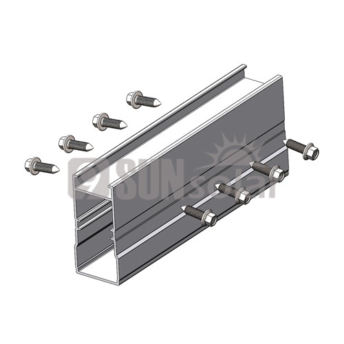 Aluminium Solar Mounting Rail Connector