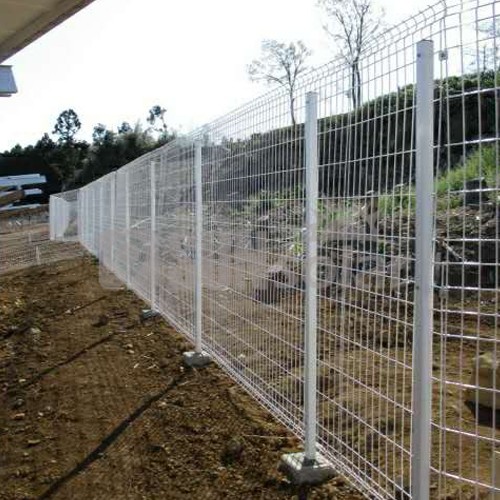 Concrete Type Galvanized Fence