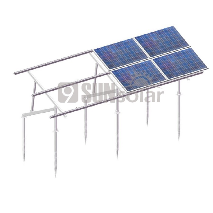 Adjustable Solar Ground Mounting System