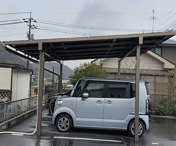 solar canopy car park