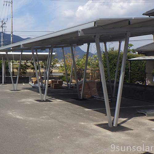 Professional designs commercial solar roof carport structures for car port pv