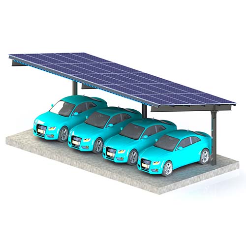 Las mejores estructuras de cochera solar fotovoltaica residencial para sistema solar de cochera