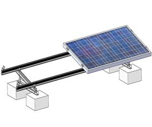 sistemas de montagem fotovoltaicos em telhados planos