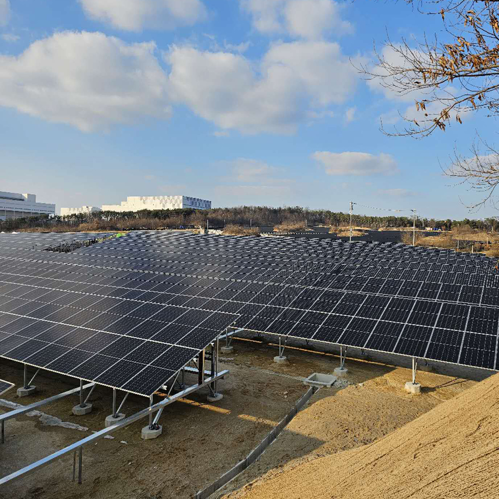 solar panel ground stand