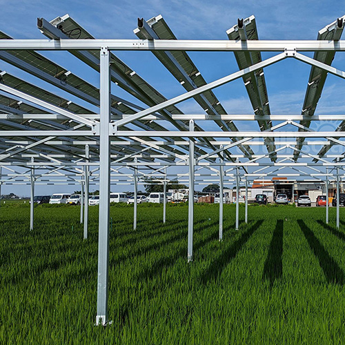 solar farm installation