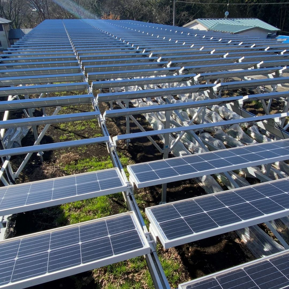 low price solar farm construction installation