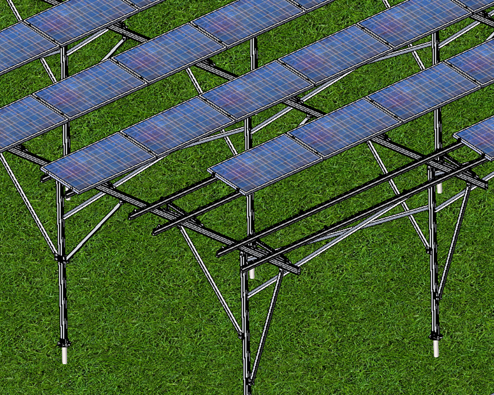 agricultural solar farm low cost commercial solar farm installation