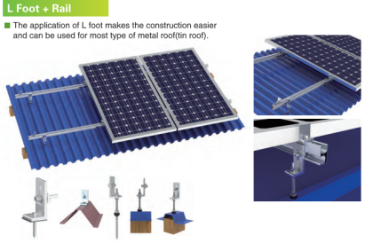 Solar Roof Mounting System