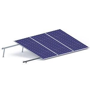 Adjustable solar panel tilt mount brackets