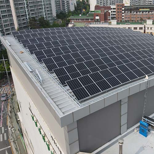 9Caixa de montagem em telhado solar