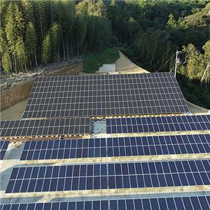 struttura di scaffalature solari fotovoltaiche con montaggio a terra di alta qualità