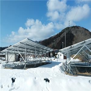 estructura de montaje de sistemas fotovoltaicos montados en el suelo