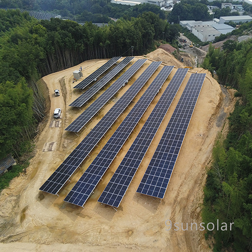 10 kw ground mount solar racking system for solar photovoltaic system