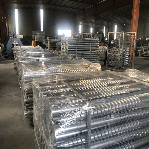 stainless steel groundscrew foundations piles for national solar ground mount